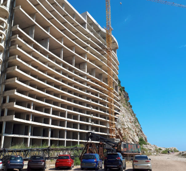 Строителен обект "Градината"